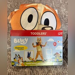 Bluey Bingo With Flappy Butterfly Costume Size 4T NWT